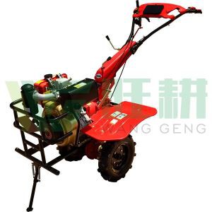 8.8HP Diesel Gear Driven Tiller Với Công cụ Thương hiệu nổi tiếng Kama